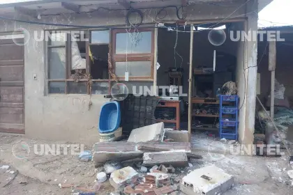 Una familia sufrió una fuerte explosión cuando prepara su desayuno; seis personas quedaron heridas y piden ayuda