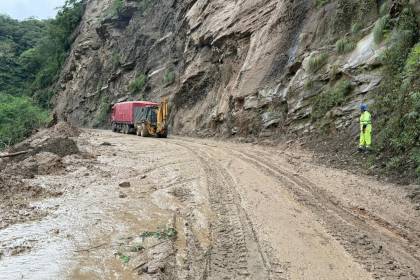 ABC amplía hasta el domingo el cierre del tramo La Angostura - Samaipata por los derrumbes