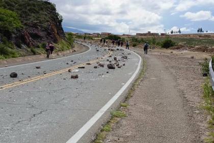 Evistas anuncian que retomarán los bloqueos en carreteras de Potosí desde este lunes