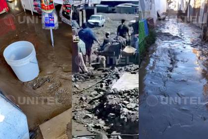 “El lodo se entró, hemos salvado la vida”: El drama de los bolivianos afectados por el aluvión en Tocopilla