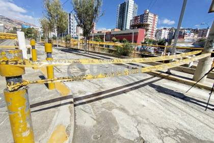 Dejó de llover en la ciudad de La Paz tras 16 horas; la Alcaldía reporta daños son menores, pero hay cortes de rutas