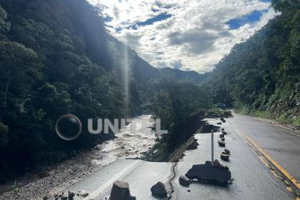 Lluvias en el país dejan un fallecido, corte de rutas y hay alerta roja por desborde de ríos hasta el lunes