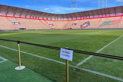 ¡Impecable! Así luce el Titán de Villa Ingenio en la previa al duelo Bolivia - Chile