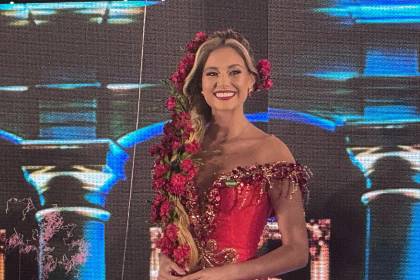 ¡Oficial! Ana Fabia Cassis es la reina del Carnaval Cruceño 2027