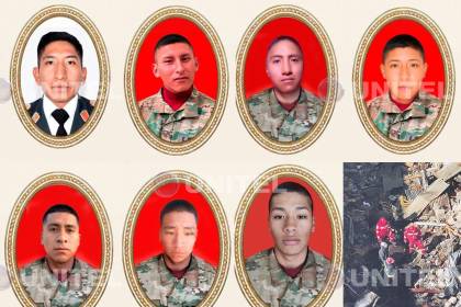 Un sargento y seis conscriptos: Esta es la nómina de las siete víctimas de las explosiones en Viacha