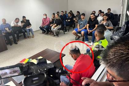 Micrero enfrenta a un juez en audiencia por la muerte de Sebastián Vespa