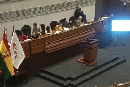 Interpelación: Sesión entra en cuarto intermedio tras exposición del ministro Oviedo sobre lucha contra el narcotráfico