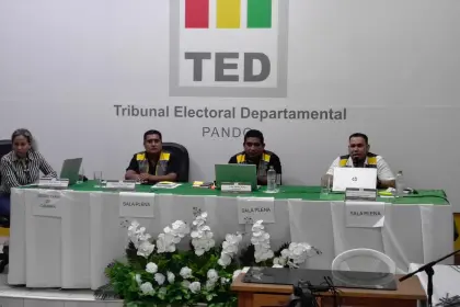 Segunda vuelta: Pando es el cuarto departamento en concluir el cómputo oficial