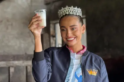 Camila I disfrutó de la tradicional ambrosía en el municipio de Vallegrande