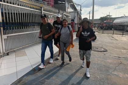 Policía anuncia el cierre de una vía para la caminata al Santuario de la ‘Mamita de Cotoca’