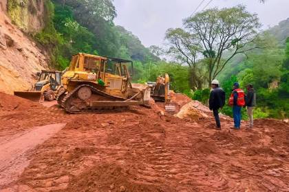 ABC habilita ambos carriles de la vía antigua Santa Cruz – Cochabamba