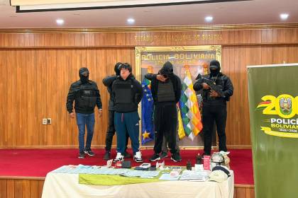 Capturan en Bolivia a alias ‘Jhonsson Pulpo’, líder de la peligrosa organización criminal “Los Pulpos’ de Perú