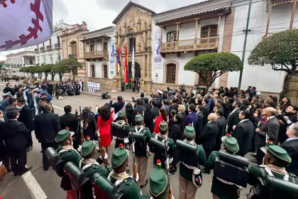 En la antesala al Bicentenario, Chuquisaca conmemora los 216 años del Primer Grito libertario de América