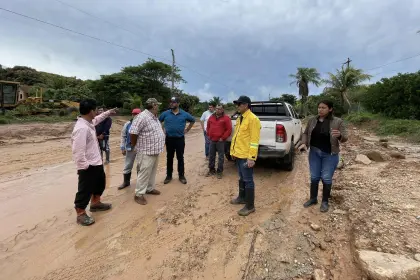Porongo se declara en desastre y reporta un muerto y un desaparecido por las inundaciones