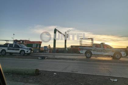 En medio de resguardo policial, trasladan a Mariaca al penal de Cantumarca de Potosí