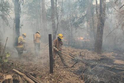 Gobernación cruceña alerta que hay 11 complejos de incendios en este departamento 