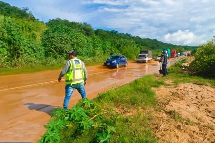Carnaval: Hay dificultades en la circulación en siete rutas interdepartamentales