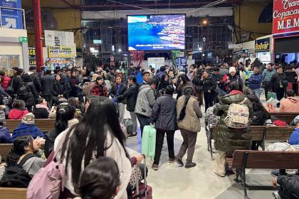 Terminal de buses de La Paz está sin atención y en Cochabamba solo algunos atienden este ‘Martes de Ch’alla’