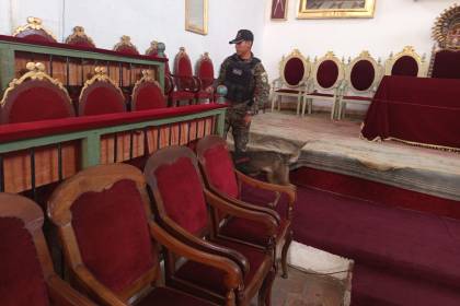 Al menos 630 policías serán desplegados en Sucre para la entrega de credenciales a Rodrigo Paz y Edmand Lara