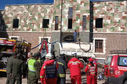 ¿Qué sucedió? Incendio en el cuartel militar Max Toledo alarma a Viacha