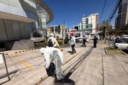 Quinto allanamiento: Intervienen otra casa de cambios en La Paz por el caso de enriquecimiento ilícito contra Cerimedo