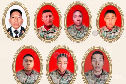 Un sargento y seis conscriptos: Esta es la nómina de las siete víctimas de las explosiones en Viacha