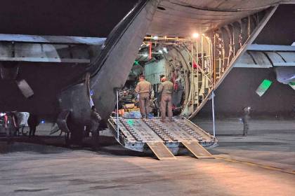 Dos bolivianas fueron repatriadas por la misión humanitaria que viajó a Venezuela por el doble terremoto