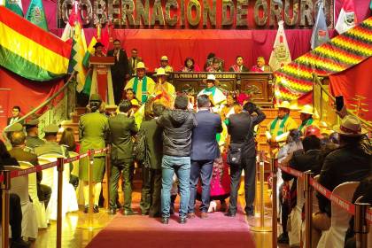 Oruro comienza a celebrar los 245 años de su gesta libertaria 