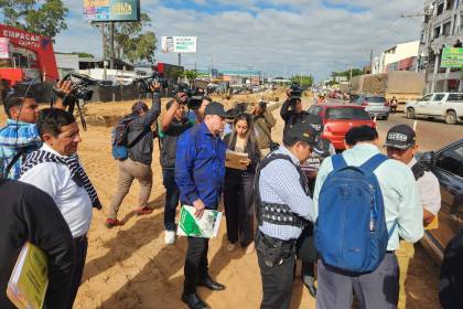 Fiscalía y Policía inspeccionan viaducto de la doble Vía a La Guardia; Jhonny participa del proceso