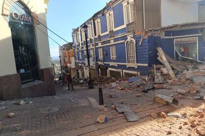 Un temblor de magnitud 7,4 sacude Colombia; hay daños en edificios de varias ciudades