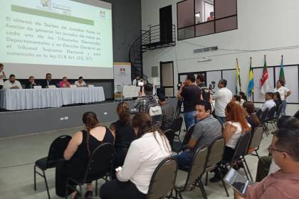 Jurados electorales: Estos son los requisitos para la presentación de excusas desde este 23 de febrero