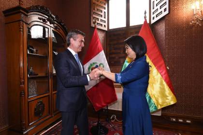 Paz sobre reunión con Fujimori: “Hemos logrado retomar con fuerza la relación estratégica con el Perú”