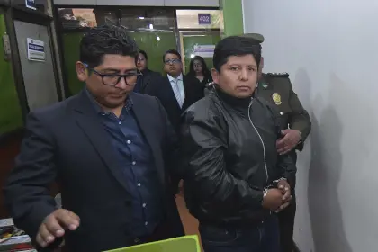 Fiscalía imputa formalmente a Huarachi y pide seis meses de detención preventiva