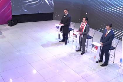 Rodrigo Paz, Eduardo Del Castillo y Pavel Aracena protagonizan segundo debate del Órgano Electoral