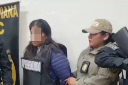 Mujer capturada por rapto de una bebé en Potosí tiene antecedentes y es imputada por trata y tráfico agravado