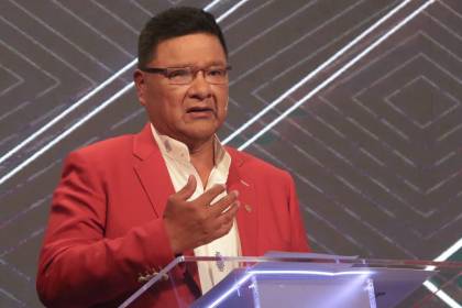 Debate: Sergio Choque plantea instituir un banco municipal, crear un equipo de fútbol y construir una cárcel