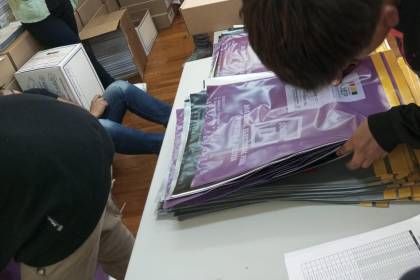 Segunda vuelta: TSE inicia armado de maletas electorales y el envío del material para el voto en el exterior