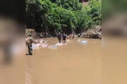 Cuerpo hallado en Samaipata: Se trata de un hombre que se presume fue lanzado al río