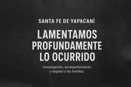 Gobierno lamenta el accidente con muertos en Santa Fe y anuncia investigación