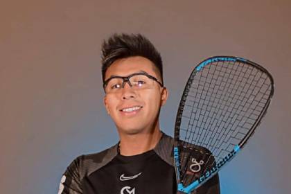 Con Moscoso a la cabeza, Bolivia llega con todo al XXIII Mundial Open de raquetbol en Chile
