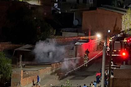 Se registra un incendio en la zona sur de Cochabamba