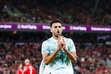 Portugal, con Cristiano Ronaldo en el banquillo, vence en Noruega
