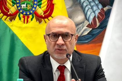 Ministro Lupo: “Hemos dado las garantías, si viene Argollo no se tomará ninguna acción”