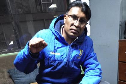 Dictan seis meses de detención preventiva para Nilton Condori por instigación pública a delinquir y terrorismo