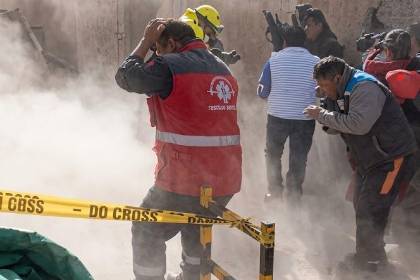 Difunden imágenes de los momentos exactos de las explosiones en un cuartel de Viacha