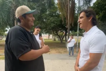 Solares y Saavedra protagonizan incidente en redes rumbo a las subnacionales