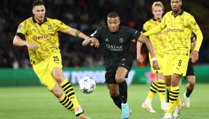París Saint-Germain y Borussia Dortmund, llave definida para la semifinal de Champions League