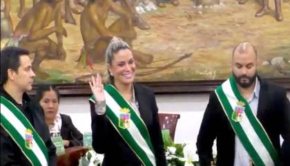 Silvana Mucarzel es la nueva presidenta del Concejo de Santa Cruz de la Sierra