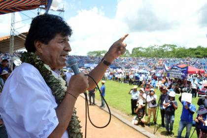 Loza dice que Evo Morales reaparecerá el 19 de febrero en la proclamación de candidatos en Chimoré