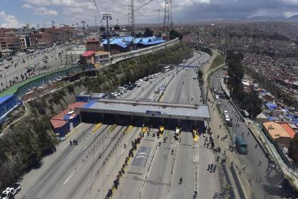 Bolivia inicia el día 42 de conflictos con 85 puntos de bloqueo en seis departamentos